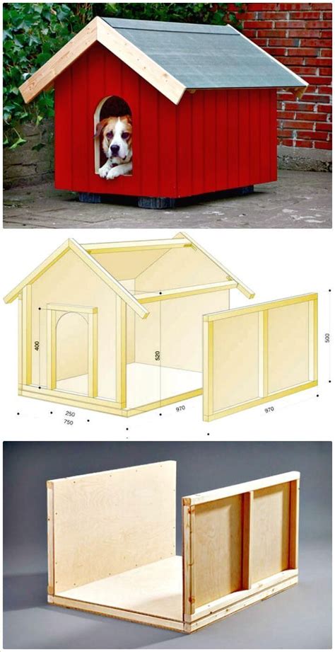 Dog House Building And Buying Guide en 2020 | Niche en bois, Chien bricolage, Plans de niche ...