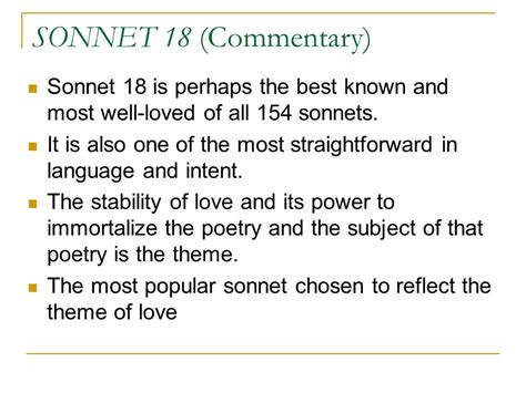 😊 What is the theme of sonnet 18. Sonnet 18 Theme of Love. 2019-01-30