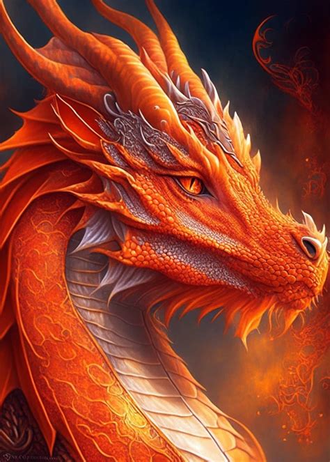 Orange Dragon Species in Odyssey Earth | World Anvil