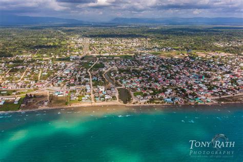 Aerial views of Dangriga