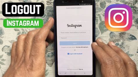 How To Logout From Instagram (Android) - YouTube