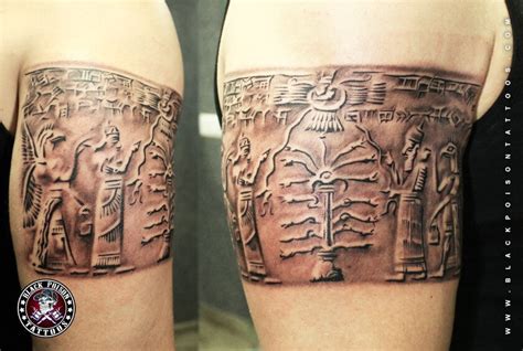 Tattoo of The Chariot of the Gods Best Tattoo Artist in India Black Poison