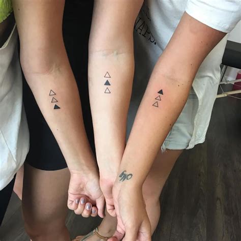 33+ Astonishing Friendship tattoos for 3 friends ideas