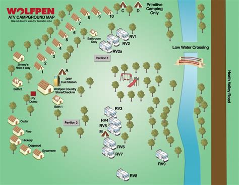 Campground Map | Wolfpen ATV Campground