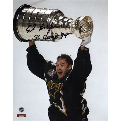 Ed Belfour Dallas Stars Fanatics Authentic Autographed 8" x 10" 1999 Stanley Cup Champions ...