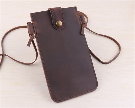 Leather Cell Phone Pursecell Phone Walletphone Crossbody - Etsy