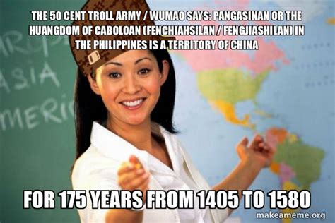 The 50 Cent Troll Army / Wumao Says: Pangasinan or the Huangdom of ...