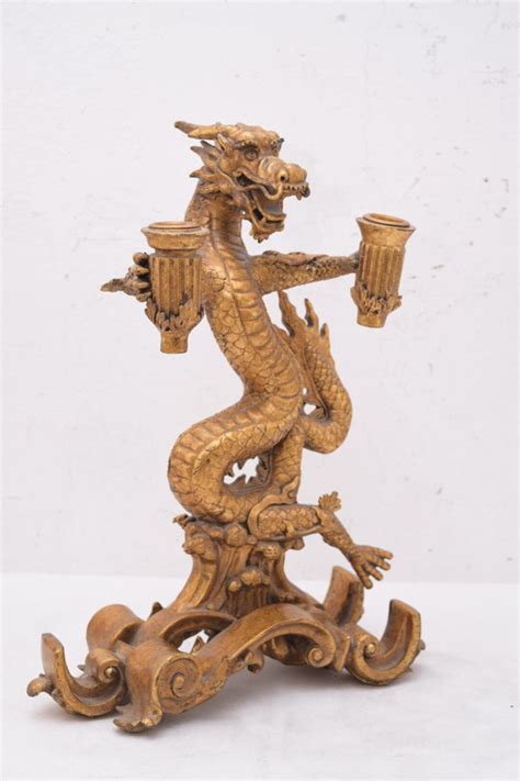 Gold Dragon Statue Japanese Dragon Figure Home Decor Exclusive Gift - Etsy