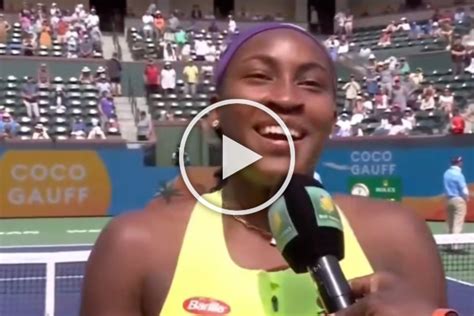 Funny Coco Gauff reveals why she loves hearing loud music before the matches - Tennis Tonic ...