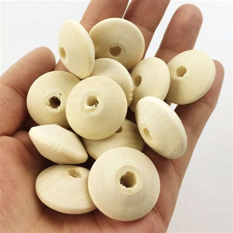 25mm Wholesale Natural Wooden Big Abacus Bicone Beads For Jewelry Making - Buy Beads For Jewelry ...