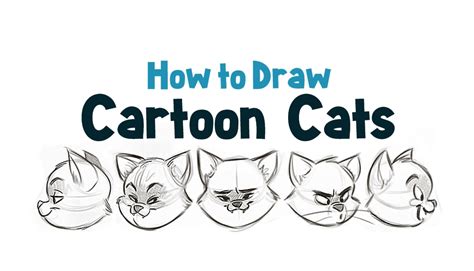 How to Draw Cartoon Cats | ToonBoxStudio.com