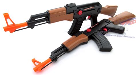 2X Toy Machine Guns Military Soldier AK-47 Toy Rifles Toy Gun Set - Military & Adventure