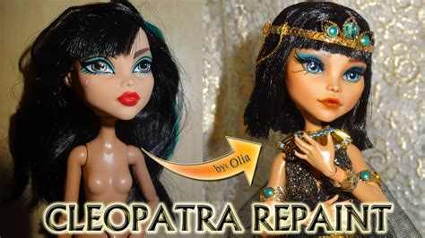 Cleopatra Monster High Repaint OOAK by Olia - YouTube