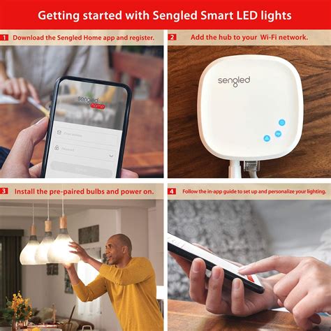 Sengled Smart light Bulb Starter Kit, Compatible with Alexa & Google ...