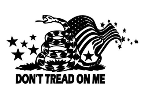 USA Navy Don't Tread on Me Flag vinyl decal sticker Black | Etsy