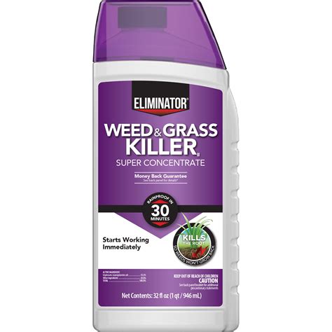 Eliminator Weed & Grass Killer Super Concentrate, 32 fl oz - Walmart.com