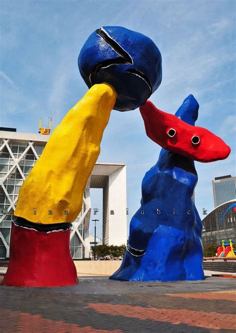 La Défense, sculpture by Joan Miró | Joan miro, Joan miro paintings, Miro paintings