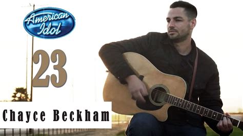 Chayce Beckham 23 + Chris Stapleton You Should Probably Leave Top 4 - YouTube