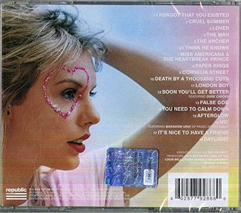 Taylor Swift Lover Deluxe CD Boxset限定生産】-