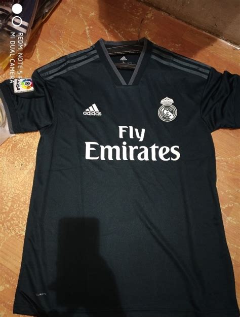 Black Real Madrid Jersey, Rs 650 /piece Jersey Boys Garments | ID ...