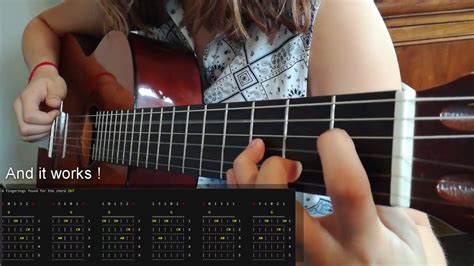 Guitar chord fingering generator (C++) - YouTube