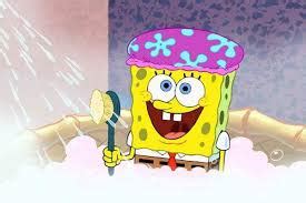 Spongebob in the Shower Blank Template - Imgflip