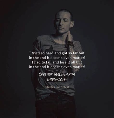 Linkin Park song quote - Chester Bennington | Chester bennington quotes ...