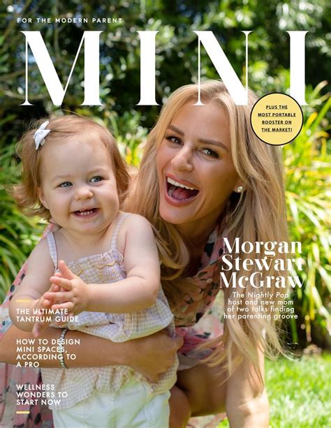 morgan stewart, morgan stewart mcgraw, mini magazine, magazine cover, magazine, online magazine ...