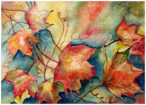 Autumn Leaves | Painting, Autumn painting, Art