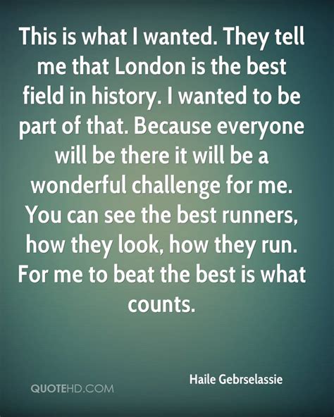 Haile Gebrselassie Quotes. QuotesGram