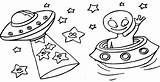 9 Cool Outer Space UFO Coloring Pages For Kids  sketch template