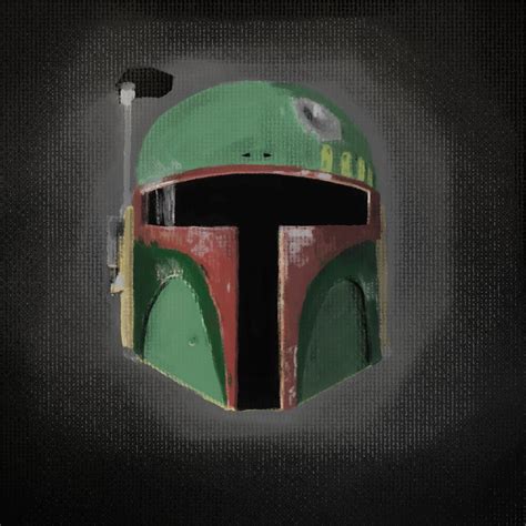 Boba Fett Helmet Drawing at PaintingValley.com | Explore collection of ...