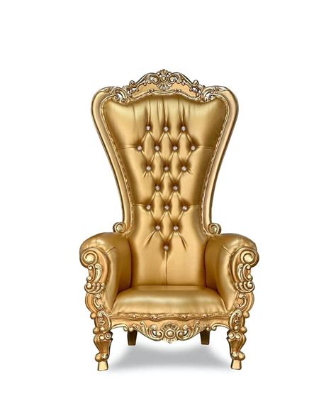 70" OG Throne Chairs™ • Gold/Gold • Chiseled Perfections® in 2020 | Gold, Throne chair, Gold ...