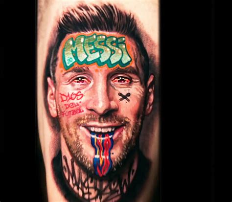 Lionel Messi tattoo by Mashkow Tattoo | Photo 30778