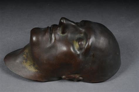 Bronze Death Mask of the Emperor Napoleon I Bonaparte Antique at ...