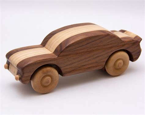 Muscle Car (M0006) Handmade Wooden Toy Vehicle / Car by Springer Wood Works