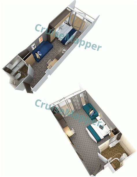 Odyssey Of The Seas cabins and suites | CruiseMapper