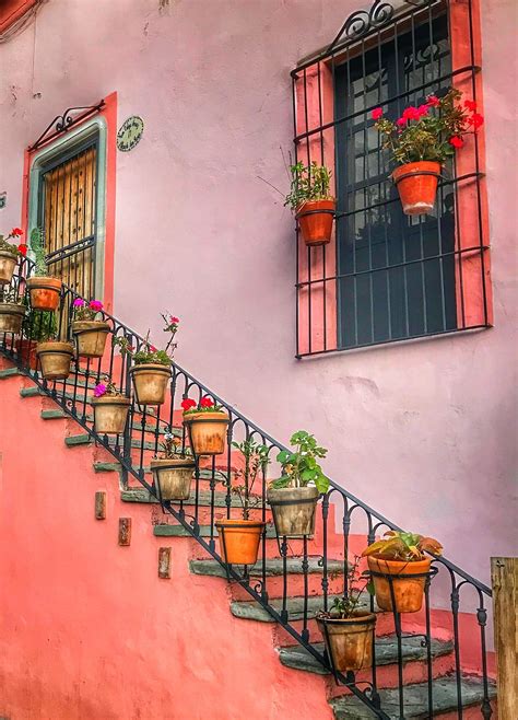 mexico, guanajuato, city, colorful, historic, architecture, built structure, building exterior ...