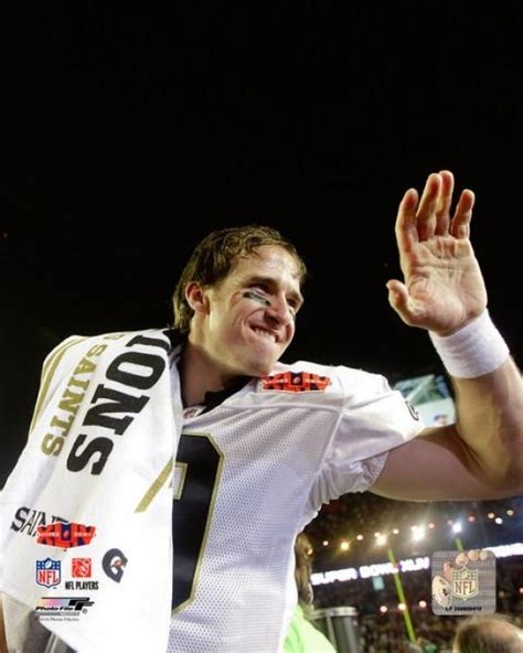 Drew Brees Super Bowl XLIV Celebration (#8) Photo Print (16 x 20 ...