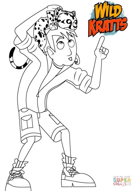 Get This Wild Kratts Coloring Pages Free y47fh