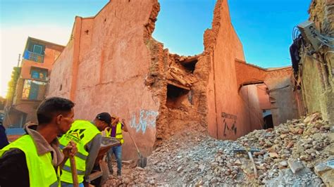 Powerful Morocco Earthquake Causes Damage