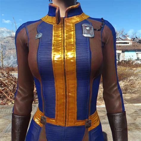 New Vault Suit Texture at Fallout 4 Nexus - Mods and community