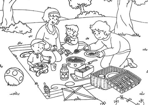 picnic clipart black and white - Clipground