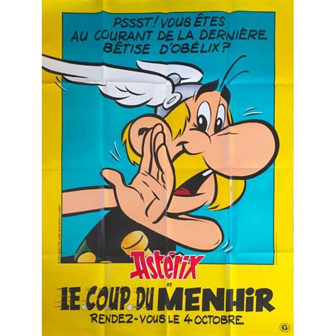 ASTERIX AND THE BIG FIGHT French Movie Poster - 47x63 in. - 1989