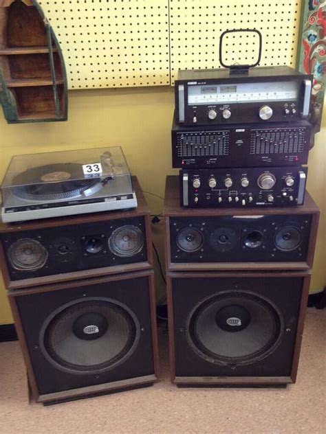 Yes we feature electronics like this vintage stereo system in our ...