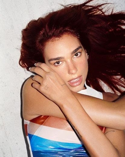 Dua Lipa Looks Like Ginger Spice With Freshly Dyed Auburn Hair