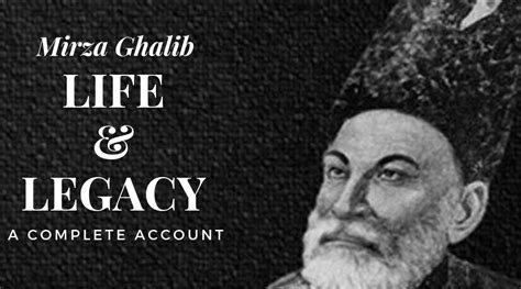 The Life & Legacy of Mirza Ghalib - All that you Want to Know | Kashmirica