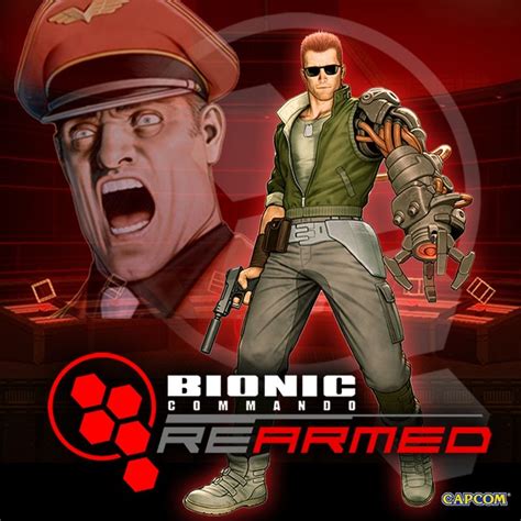 Bionic Commando: Rearmed (2008) PlayStation 3 box cover art - MobyGames