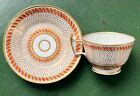 Antique 19th c. English New Hall Spode Porcelain Tea Cup & Saucer London Shape 2 | eBay