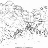 Mt Rushmore Coloring Page At GetColoringscom  Free Printable sketch template